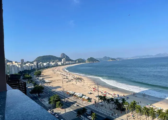 Real Apartments 144 - Frente Mar Com Vista Espetacular Em Copacabana